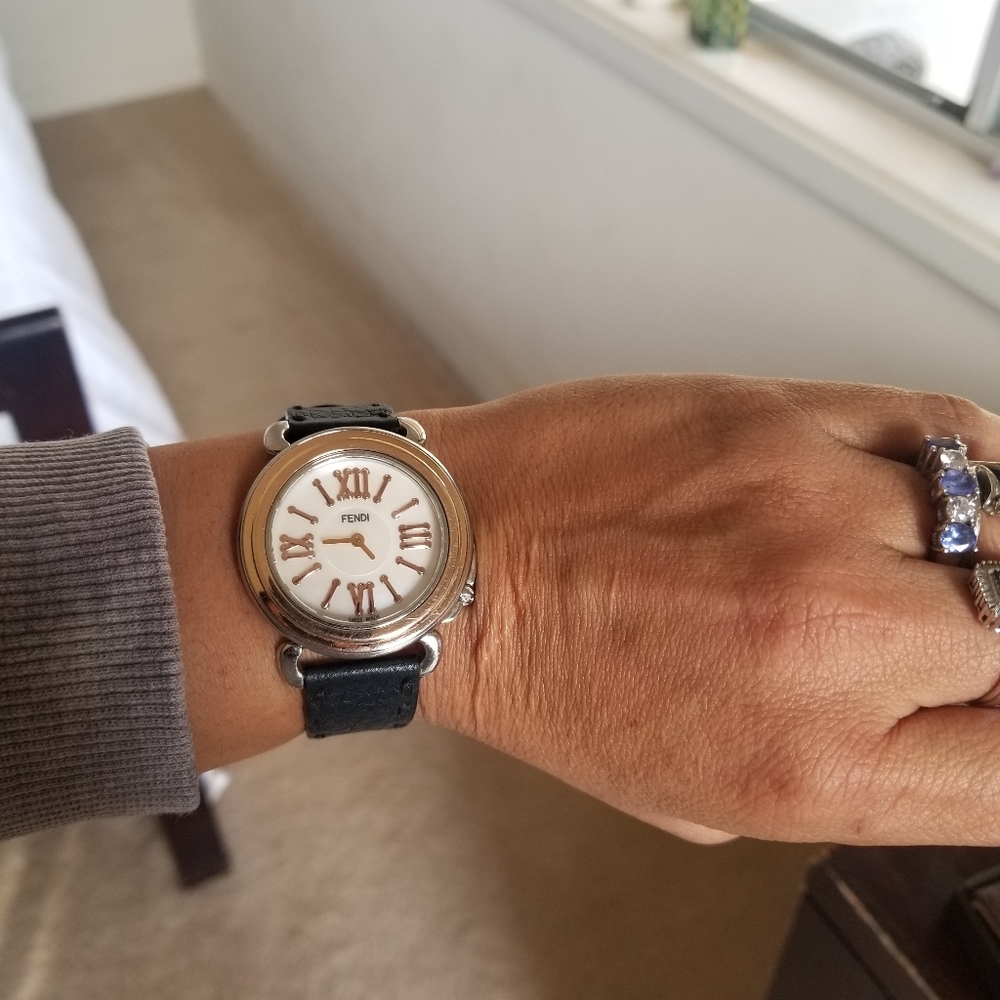 Fendi  Selleria Rose Gold Multi Band Watch - Picture 16 of 16